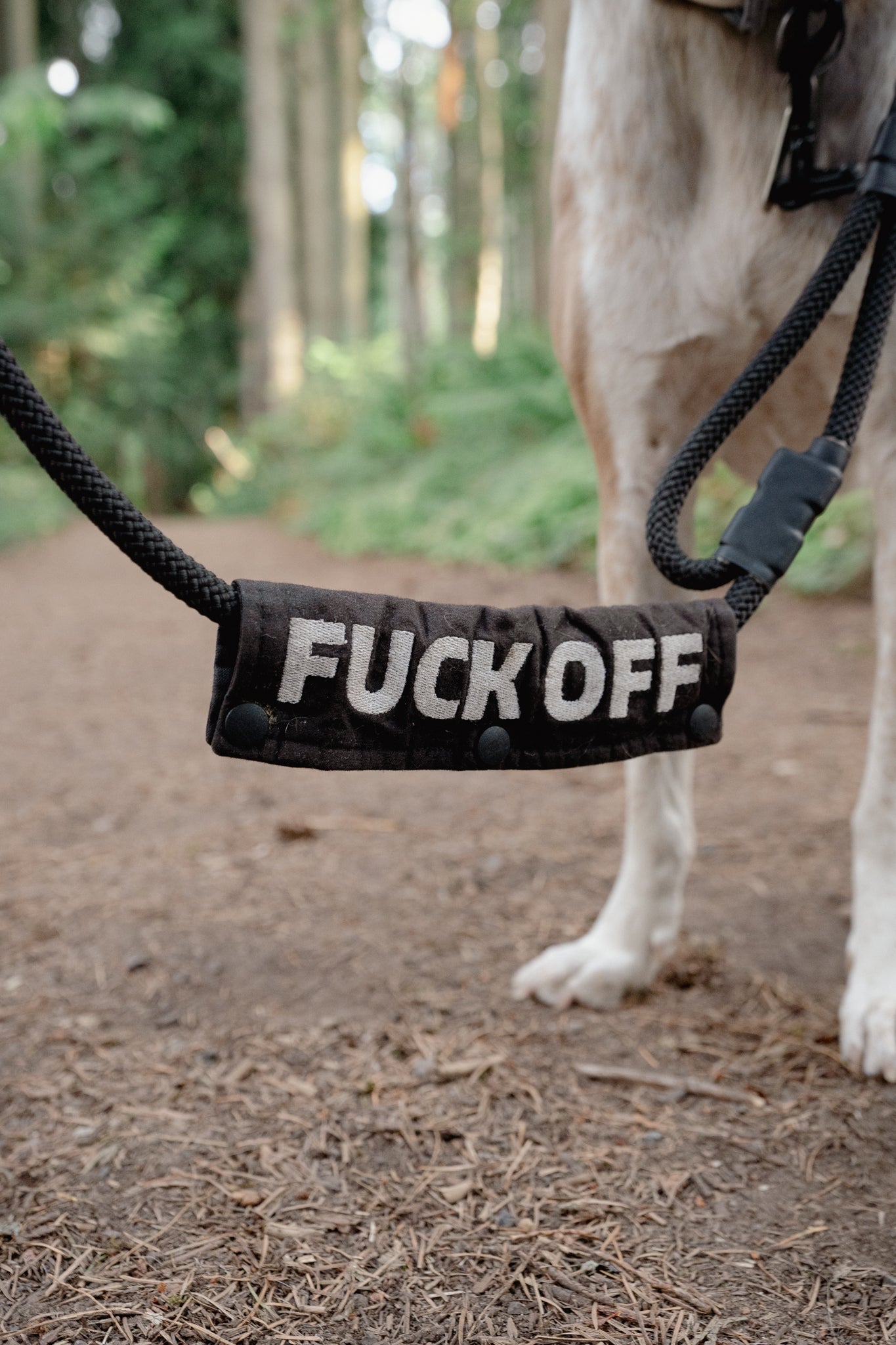 *CUSTOM* | Embroidered Leash Wrap