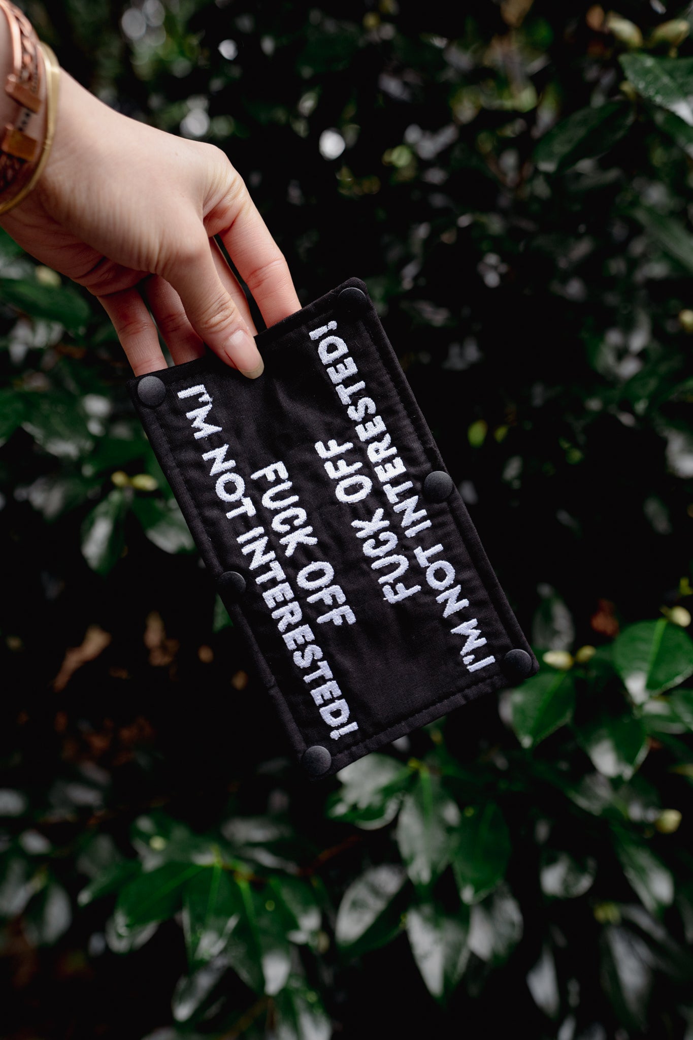 *CUSTOM* | Embroidered Leash Wrap