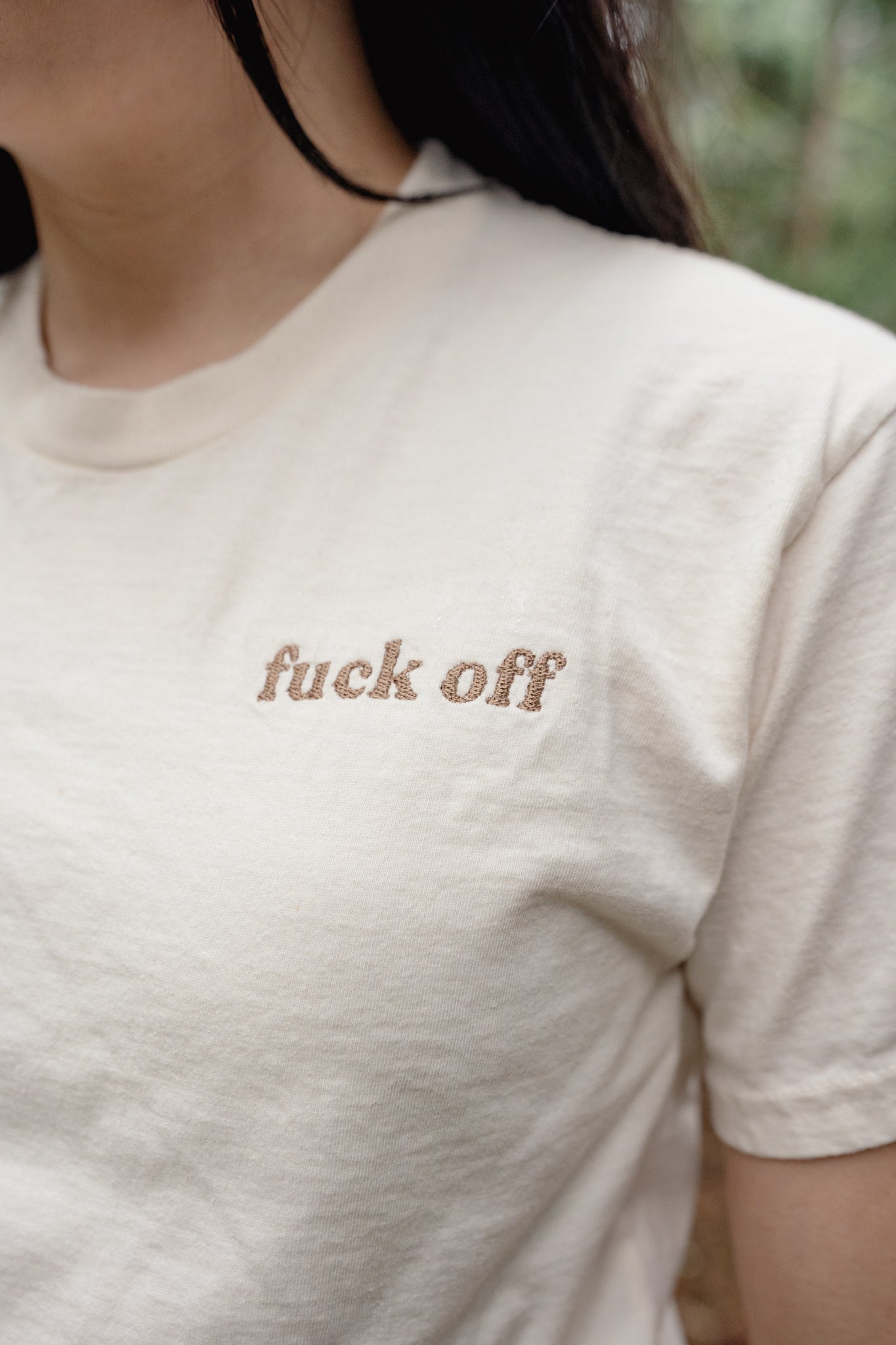 fuck off | Tee