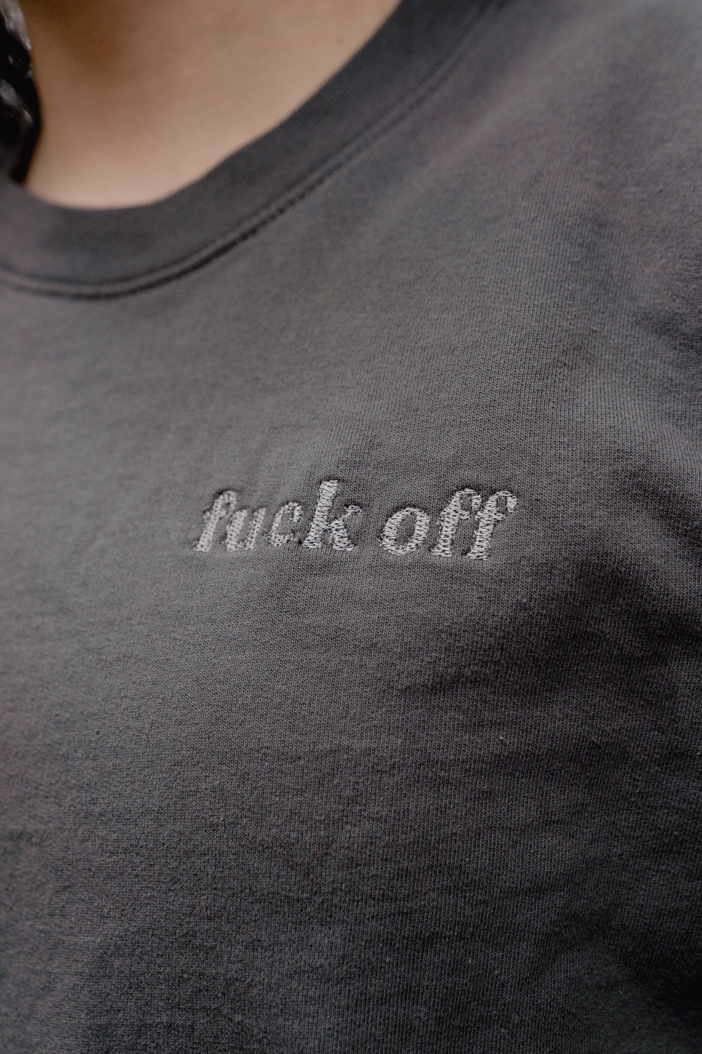 fuck off | Crewneck